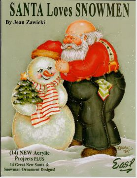 Santa Loves Snowmen - Jean Zawicki - OOP